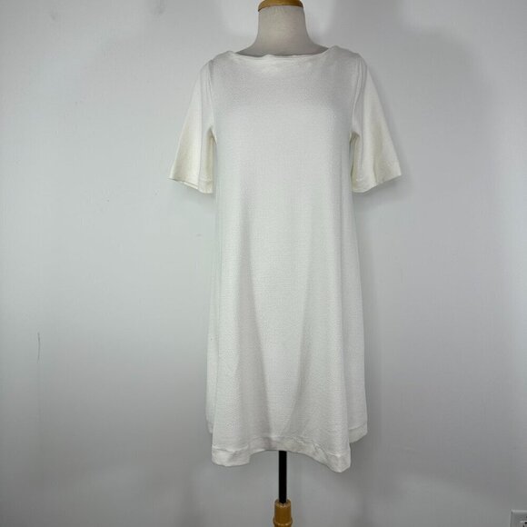 NWT HATCH X J.Crew Women Ivory Casual Dress Size 0 Maternity New - Picture 1 of 14